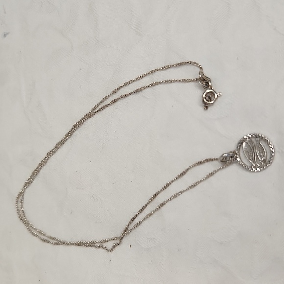 Vintage Pisces Sterling Silver Necklace - Picture 6 of 11